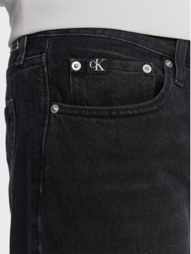 Calvin Klein Jeans Jeansy J30J322821 Czarny Regular Fit