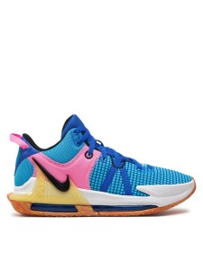 Nike Buty do koszykówki LeBron Witness 7 DM1123 400 Turkusowy