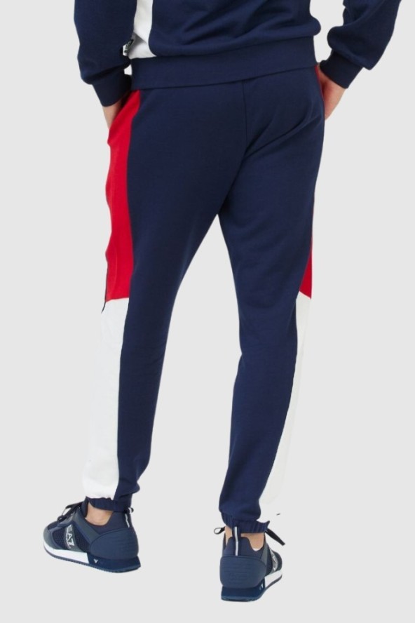EA7 Granatowe spodnie męskie Olimpia milano