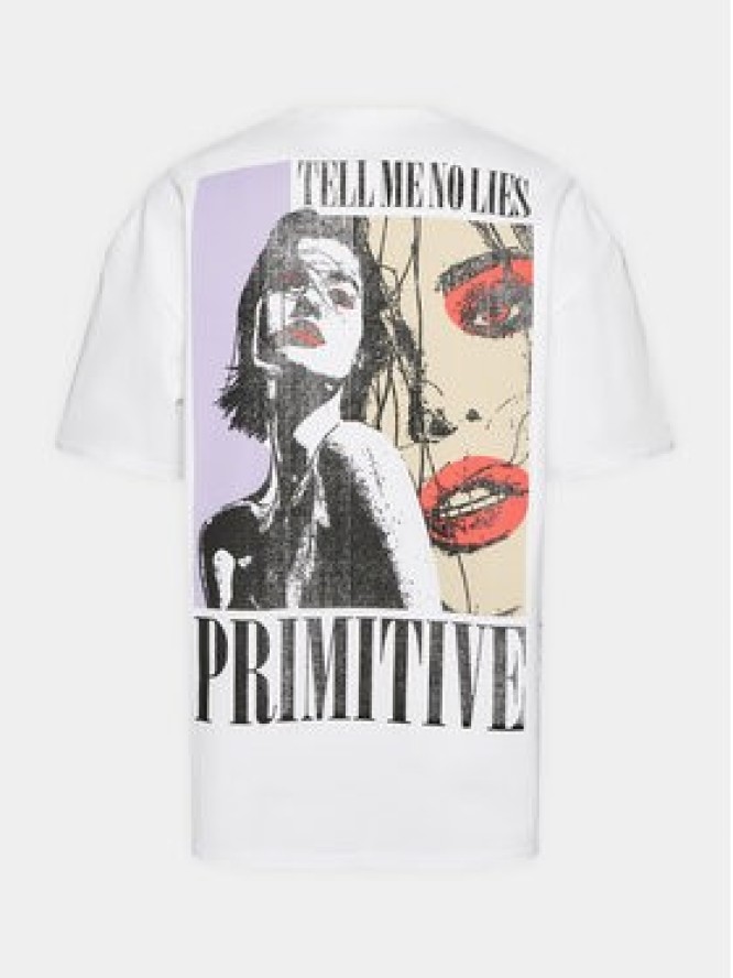 Primitive T-Shirt Disclosure Hw PA323356 Biały Regular Fit