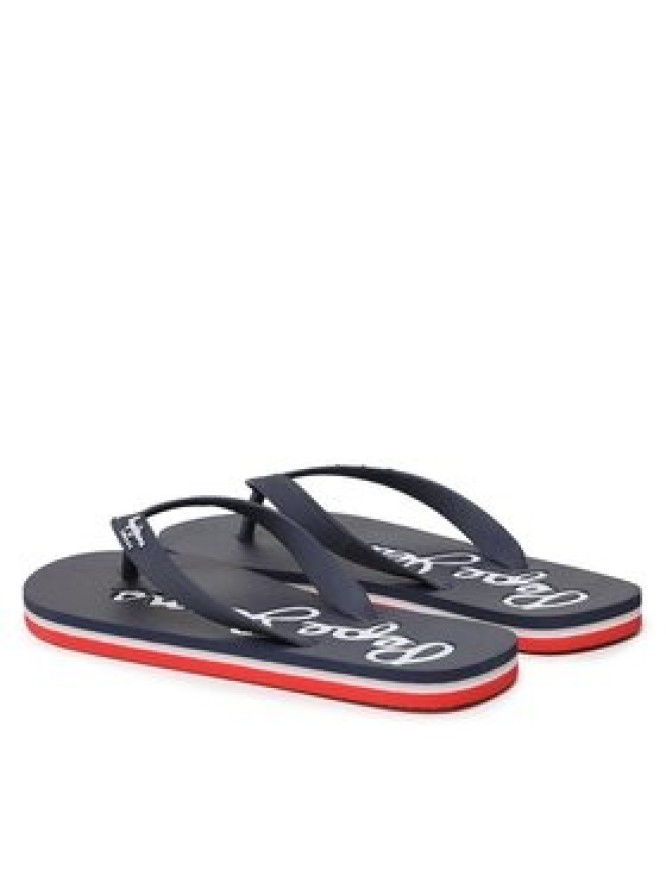 Pepe Jeans Japonki Bay Beach Basic M PMS70128 Granatowy