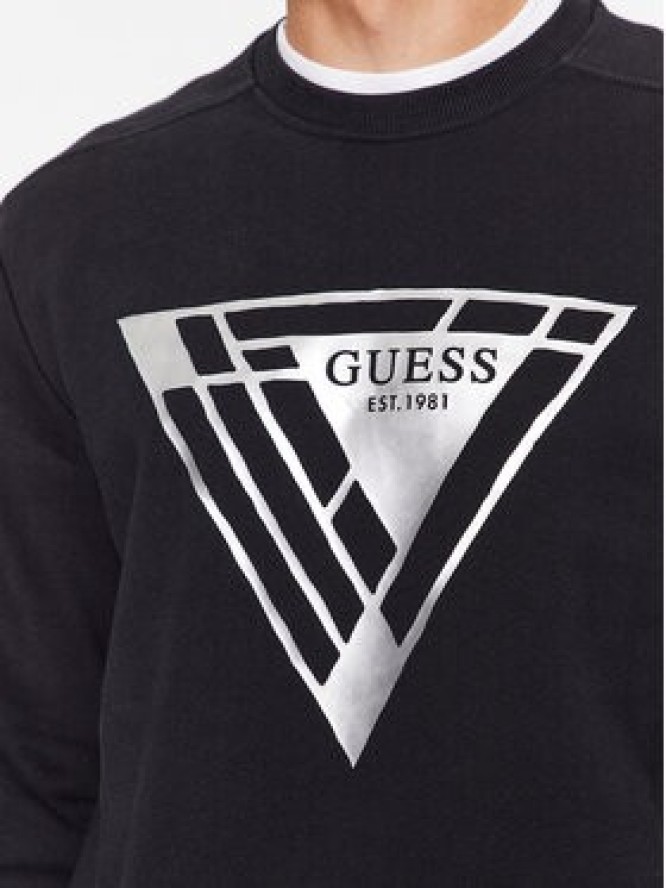 Guess Bluza M3BQ34 KBY51 Czarny Regular Fit