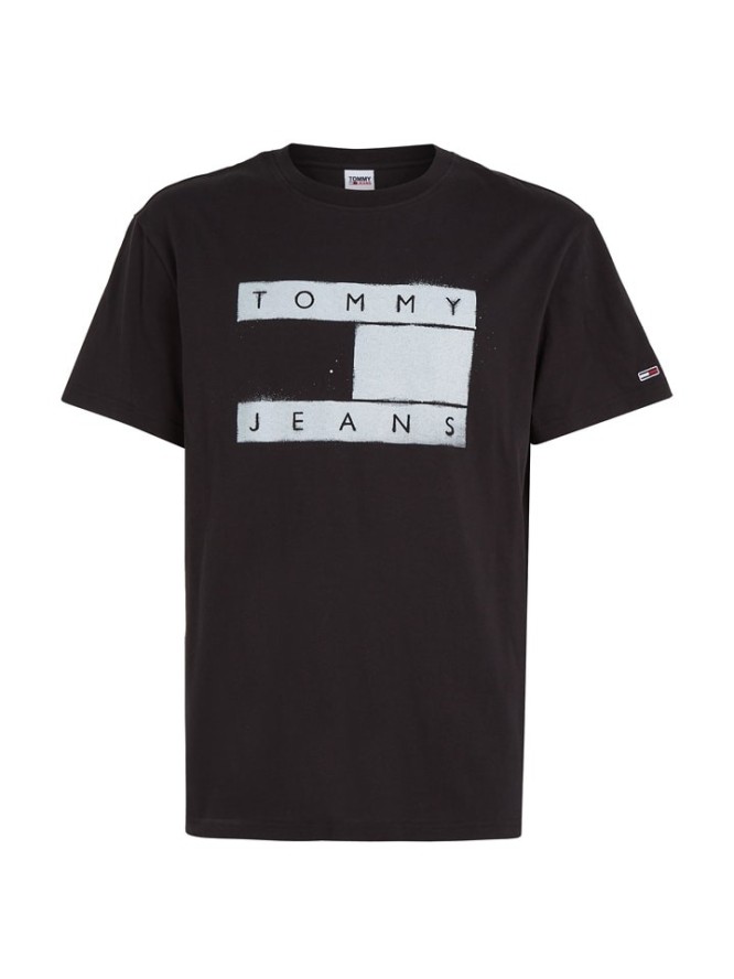 TOMMY JEANS Koszulka w kolorze czarnym rozmiar: XL