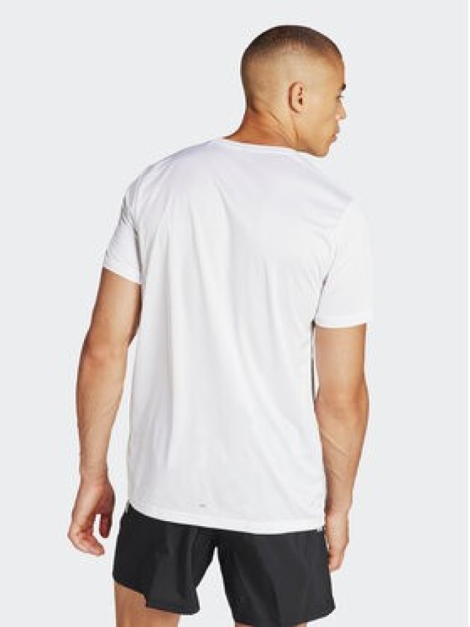 adidas T-Shirt Run It IN0075 Biały Regular Fit