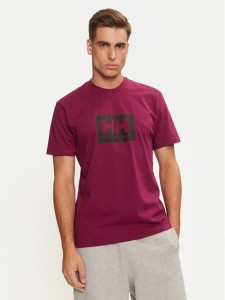 Helly Hansen T-Shirt HH Box 53285 Fioletowy Regular Fit