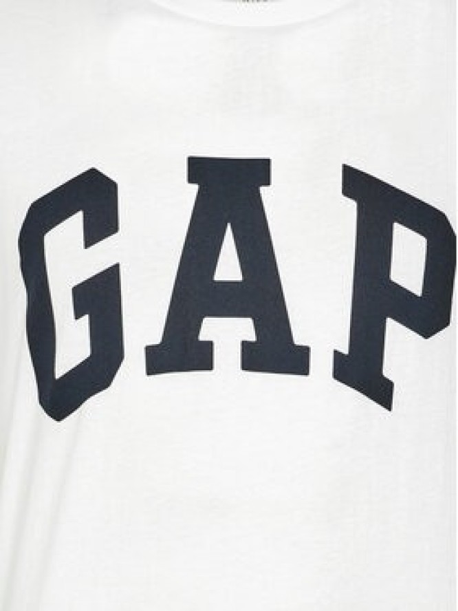 Gap T-Shirt 550338-06 Biały Regular Fit