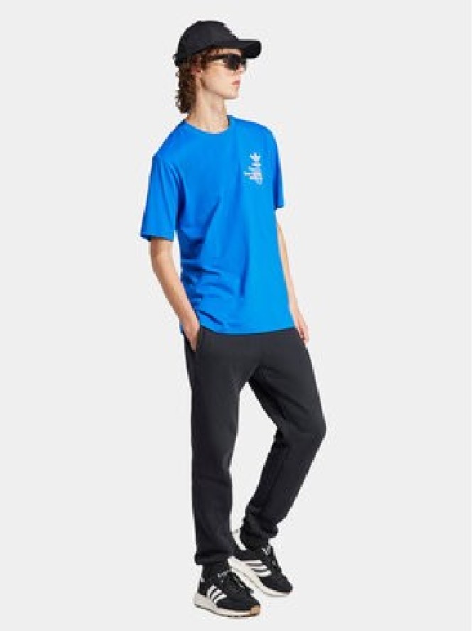 adidas T-Shirt BT IS0182 Niebieski Regular Fit