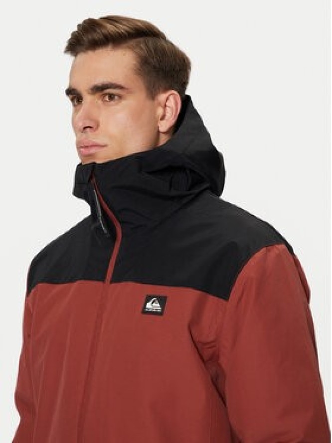 Quiksilver Kurtka przejściowa Overcast 3K EQYJK04063 Pomarańczowy Regular Fit