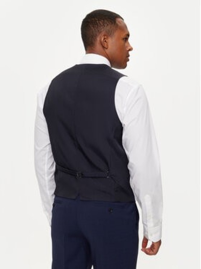 Boss Garnitur H-Huge 50521724 Granatowy Slim Fit