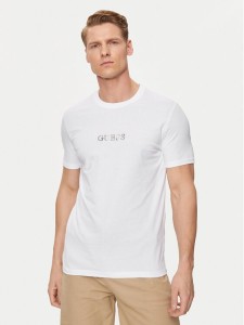 Guess T-Shirt M4GI92 I3Z14 Biały Slim Fit