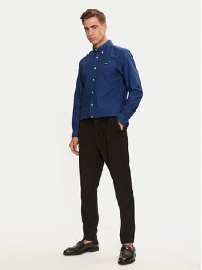 Boss Koszula H-Roan 50521996 Niebieski Slim Fit