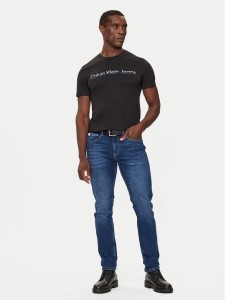 Calvin Klein Jeans Jeansy J30J325735 Niebieski Slim Fit