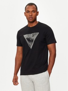 Guess T-Shirt Z4YI12 I3Z14 Czarny Regular Fit