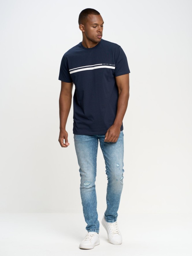 Spodnie jeans męskie skinny Owen 141