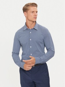 Boss Koszula Roan 50522091 Niebieski Slim Fit