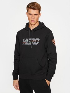 Rossignol Bluza Hero Hoodie RLMMS11 Czarny Regular Fit