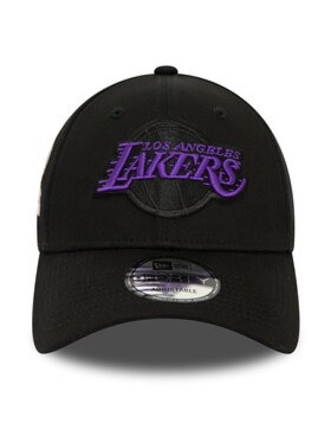 New Era Czapka z daszkiem Side Patch 940 Lakers 60435127 Czarny