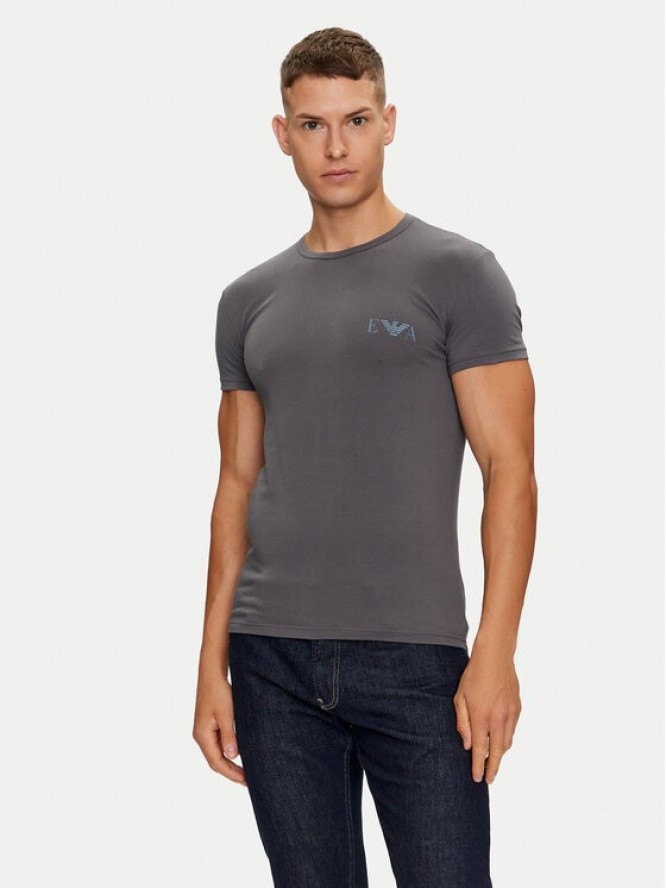 Emporio Armani Underwear Komplet 2 t-shirtów 111670 4F715 40821 Kolorowy Slim Fit