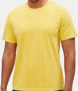 Pepe Jeans T-Shirt Jacko PM508664 Żółty Regular Fit