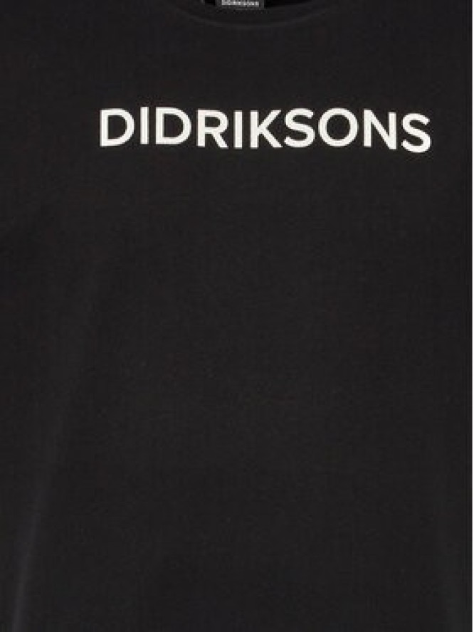 Didriksons T-Shirt Harald 505551 Czarny Regular Fit