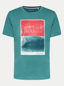 s.Oliver T-Shirt 2143954 Niebieski Regular Fit