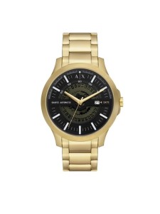 Armani Exchange Zegarek Hampton AX2443 Złoty