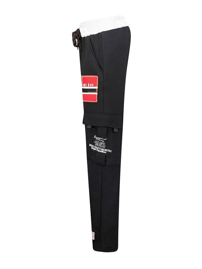 Geographical Norway Spodnie dresowe "Mycargo" w kolorze czarnym rozmiar: M