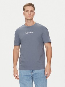 Calvin Klein T-Shirt Hero K10K111346 Szary Regular Fit