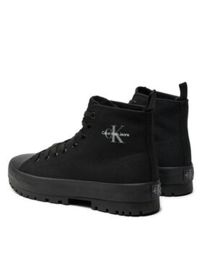 Calvin Klein Jeans Trampki Lugged Hybrid High Laceup Mtr YM0YM01021 Czarny