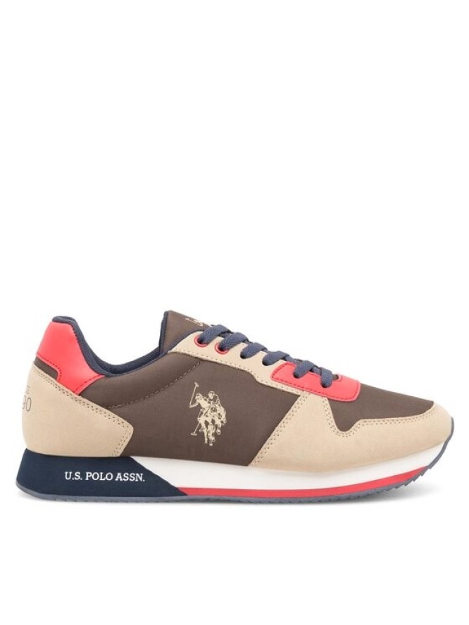 U.S. Polo Assn. Sneakersy NOBIL011M/CNH1 Khaki