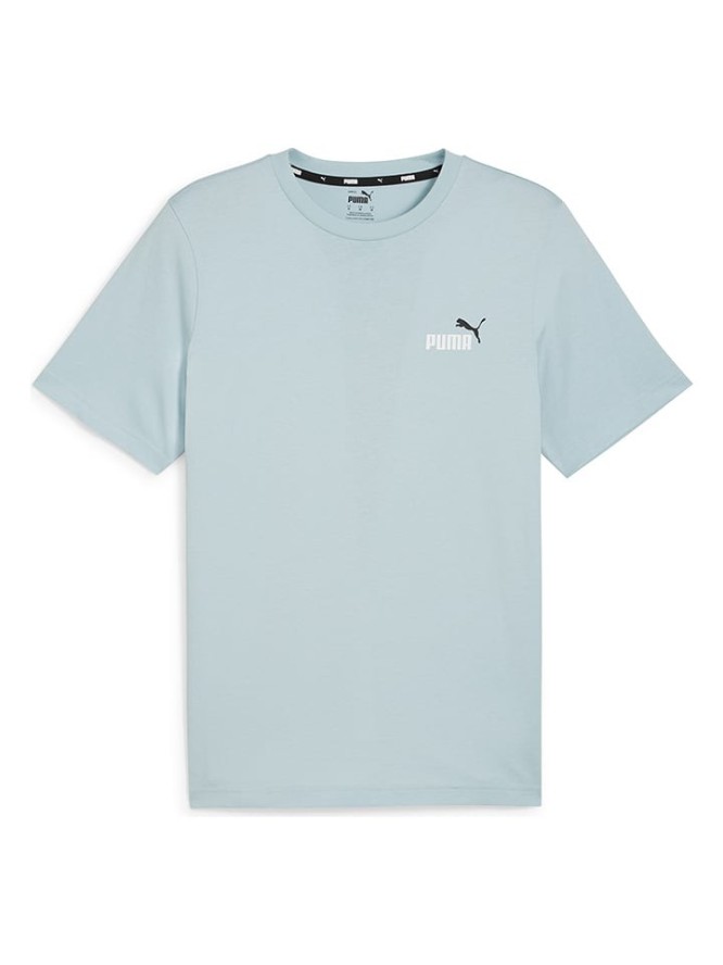 Puma Koszulka "ESS+ 2" w kolorze błękitnym rozmiar: M