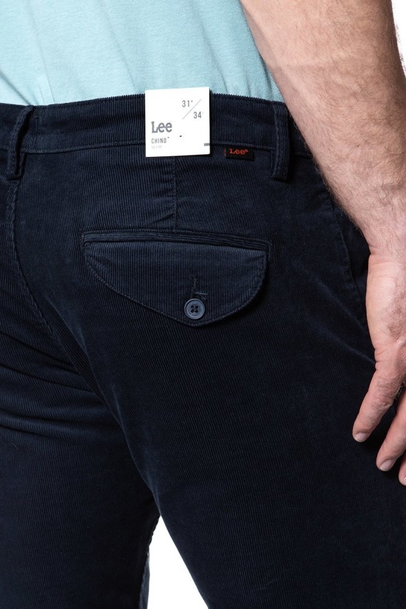 LEE SPODNIE MĘSKIE CHINO DARK MARINE L768WJ21 112121139