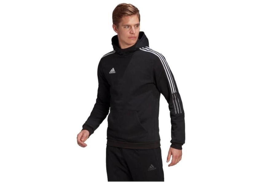 Bluza piłkarska męska adidas Tiro 21 Sweat Hoody