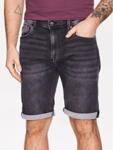 Pepe Jeans Szorty jeansowe Jack Short PM801022XF7 Szary Regular Fit