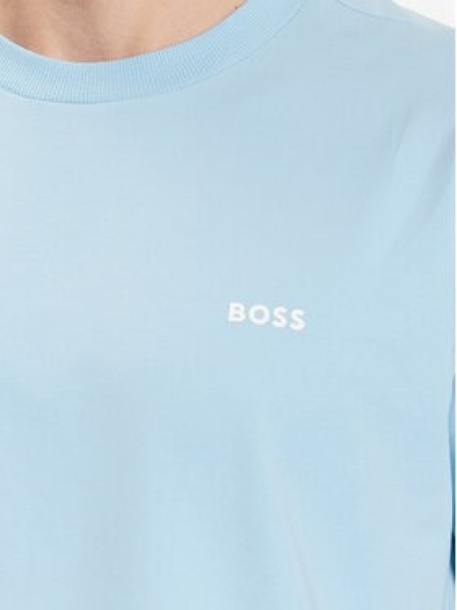 Boss T-Shirt 50475828 Błękitny Regular Fit