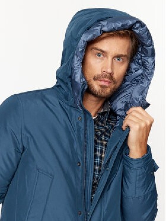 Woolrich Kurtka zimowa Polar CFWOOU0487MRUT0001 Granatowy Regular Fit