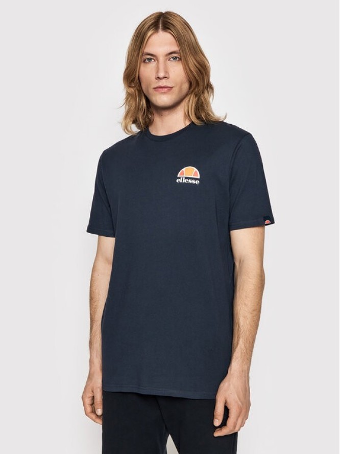 Ellesse T-Shirt Canaletto SHS04548 Granatowy Regular Fit