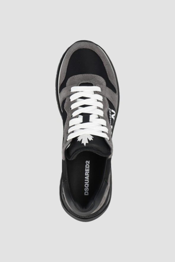 DSQUARED2 Czarne sneakersy