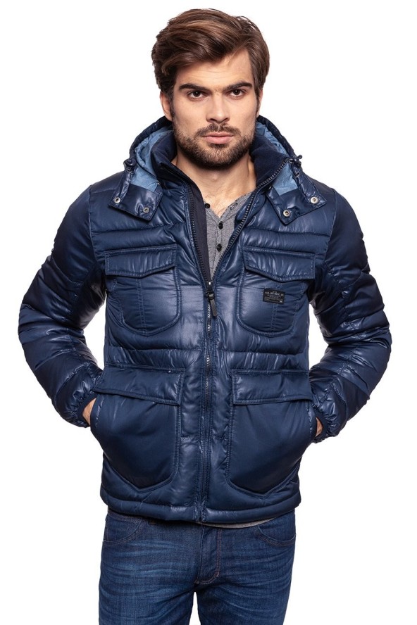 KURTKA ZIMOWA LEE LOCO PUFFER NAVY L87NWS35