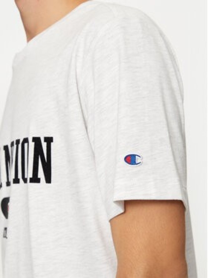 Champion T-Shirt 220432 Szary Regular Fit