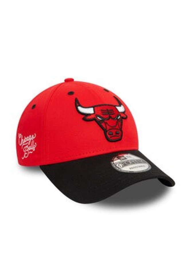 New Era Czapka z daszkiem Nba Side Patch 9 For 60565137 Czerwony