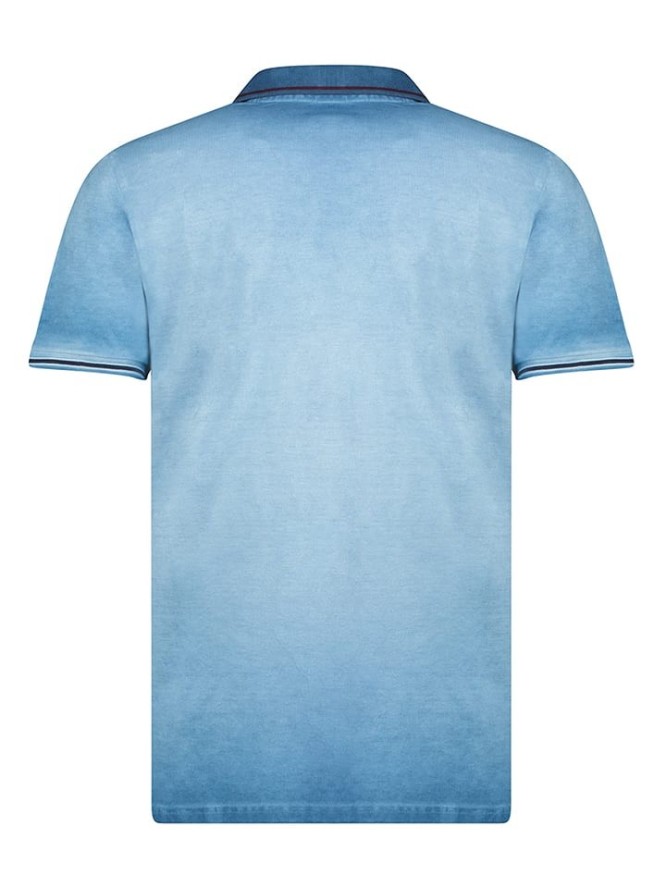 Geographical Norway Koszulka polo w kolorze niebieskim rozmiar: 3XL