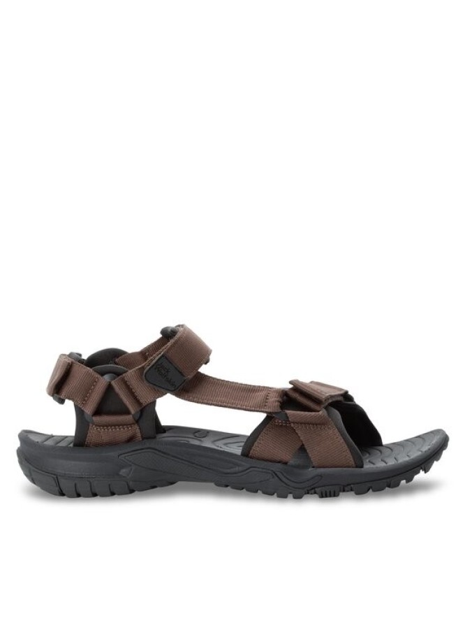 Jack Wolfskin Sandały Lakewood Ride Sandal M 4019021 Brązowy