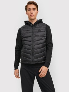 Jack&Jones Kamizelka Hero 12211790 Czarny Regular Fit