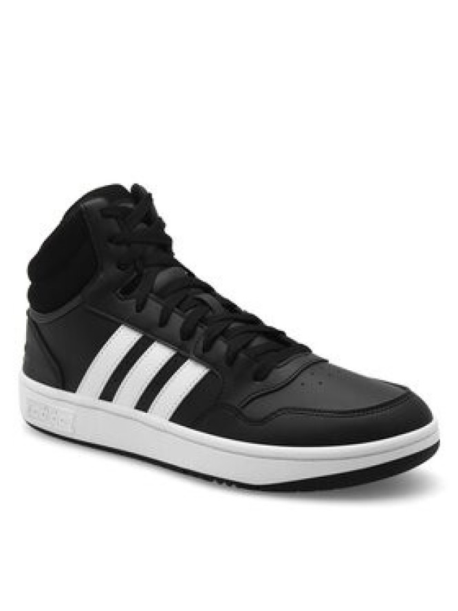 adidas Sneakersy HOOPS 3.0 MID GW3020 Czarny