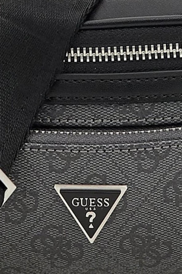 GUESS Szara saszetka Milano Compact