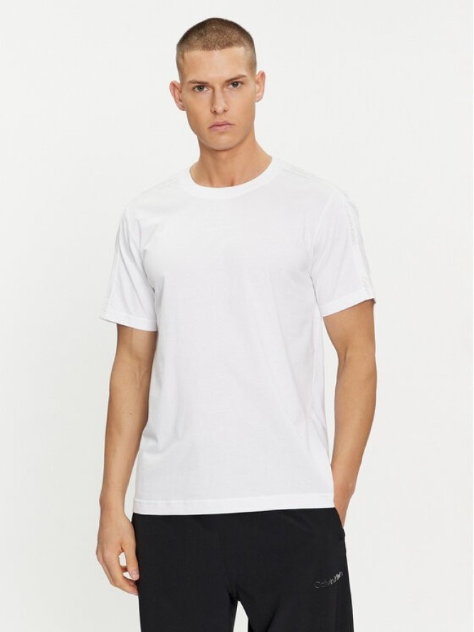 Calvin Klein Performance T-Shirt 00GMS4K187 Biały Regular Fit