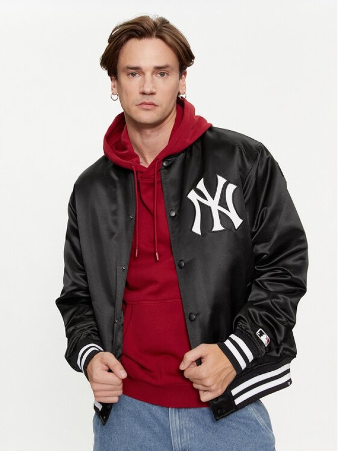 47 Brand Kurtka bomber New York Yankees BB017PMOKGD601364JK Czarny Oversize