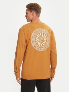 Quiksilver Longsleeve Bloom Cycle EQYZT07707 Brązowy Regular Fit