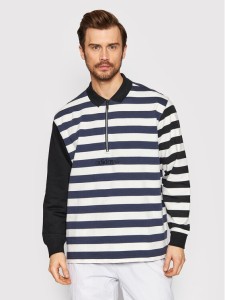 adidas Bluza Sprt Frank Rugby HE4704 Granatowy Loose Fit